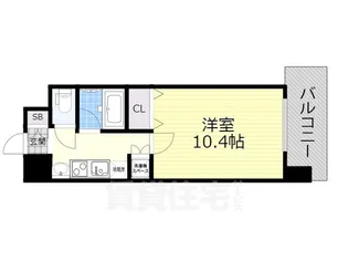 鶴舞パークヒルズ【8階】の間取り