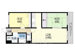 Mアビテ【5階】の間取り