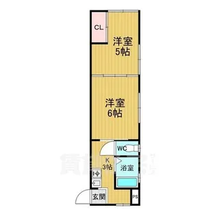 カノープス橿原【201号室】の間取り