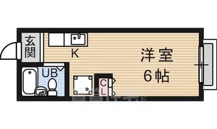 コーポ幸【3階】の間取り