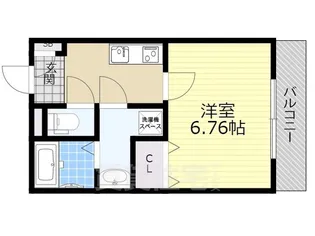 コージープレイス尼崎【3階】の間取り