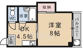 メゾン桃栄【2階】の間取り