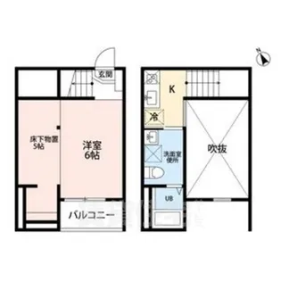 愛知県名古屋市南区明治1丁目【アパート】の間取り