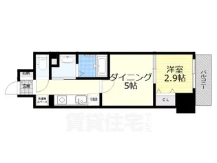 パークアクシス新栄【3階】の間取り