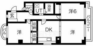 御棚町ヒルズ【2階】の間取り