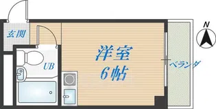 アリーヴェデルチ小阪【5階】の間取り