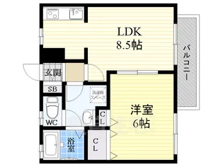ドリーム5ハイツ【1階】の間取り