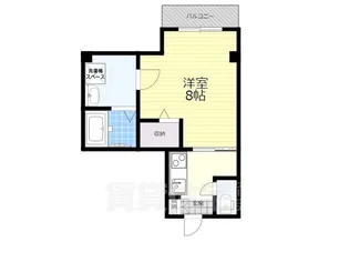 大阪府堺市堺区甲斐町西3丁【マンション】の間取り