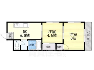 第3ロックマンション【3階】の間取り
