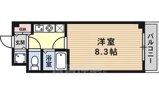 ブランベージュ桂【2階】の間取り