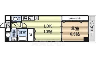 レジデンス本陣【2階】の間取り