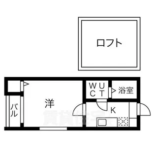 フロール尾頭橋【2階】の間取り