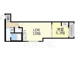 フジパレス花園西町【2階】の間取り
