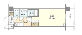Re-be東三国【6階】の間取り
