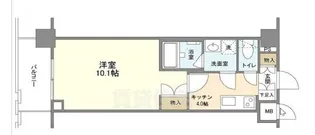 Re-be東三国【6階】の間取り