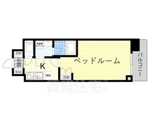 Re-be東三国【7階】の間取り