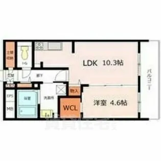 シェソワ東桜【9階】の間取り