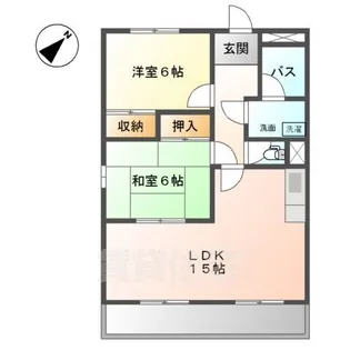 エスポア保呂【2階】の間取り