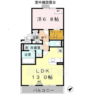 京都府木津川市梅美台7丁目【アパート】の間取り