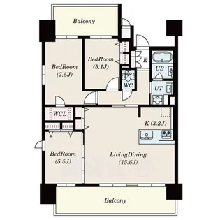 S-RESIDENCE本郷2【11階】の間取り