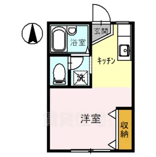 コーポまつかさ【2階】の間取り