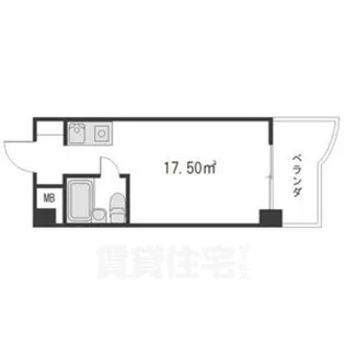 パリーマンション【7階】の間取り