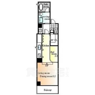 hinata higashiyama【4階】の間取り