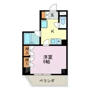 ラ・メゾンヴェール【5階】の間取り