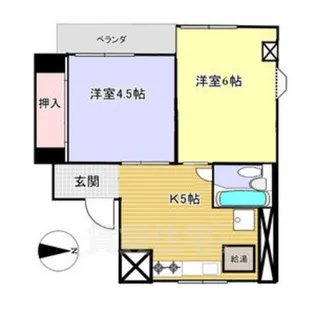 ラポールニュー池下【4階】の間取り