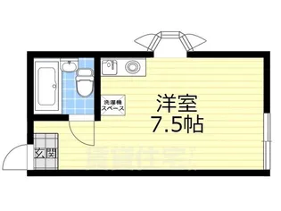 タケウチハイツ【2階】の間取り