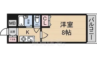 アズマハイツ【4階】の間取り