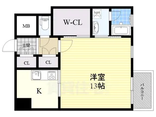 N’s First【3階】の間取り