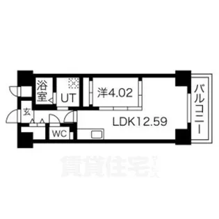 Primal千種stelo【13階】の間取り