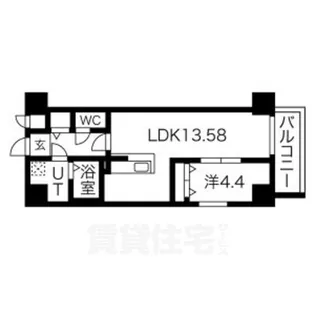 GRANDUKE新栄stelo(ステーロ)【4階】の間取り