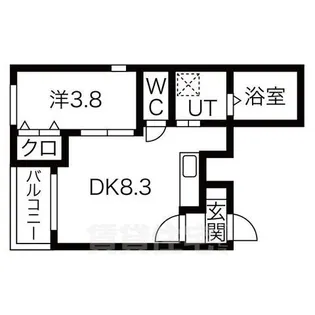 shiva apartment【2階】の間取り