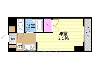 シャングリラダイヤモンドビルディング【1階】の間取り