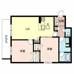 大阪府堺市堺区向陵西町2丁【マンション】の間取り