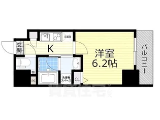 ディアレイシャス新栄【7階】の間取り