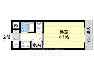 フレンズハイム光栄【3階】の間取り