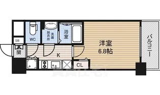 プレサンス千種アイル【4階】の間取り