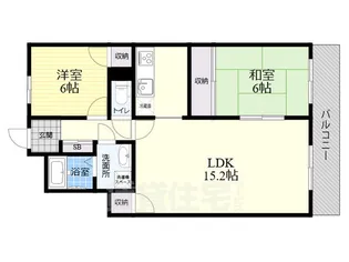 Plumber塚口 (プラマー塚口)【3階】の間取り