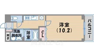 ウィンザー越水【3階】の間取り