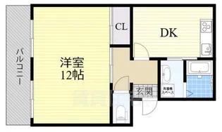 大阪府豊中市千成町2丁目【マンション】の間取り