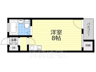佐々木マンション【4階】の間取り