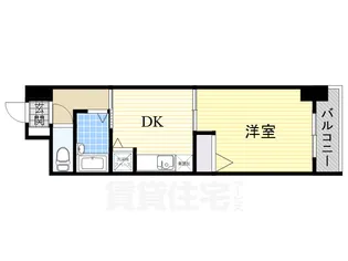 ノルデンハイム東三国【8階】の間取り