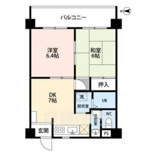 グランドステータス林【3階】の間取り