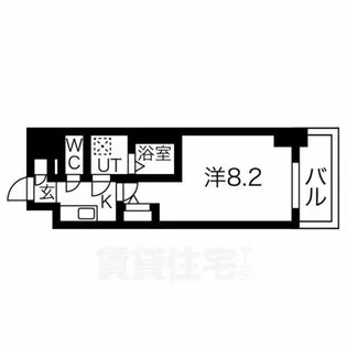 エスリード新栄プライム【2階】の間取り