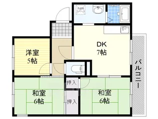 パティオ赤坂【2階】の間取り
