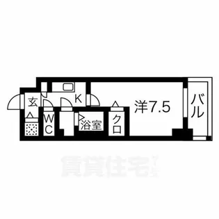 エスリード新栄プライム【10階】の間取り