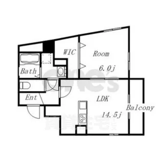 D-アパートメント泉【5階】の間取り